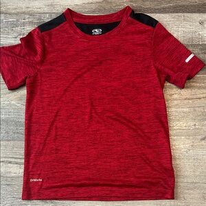 Athletic Works Heathered Red Kids Tee